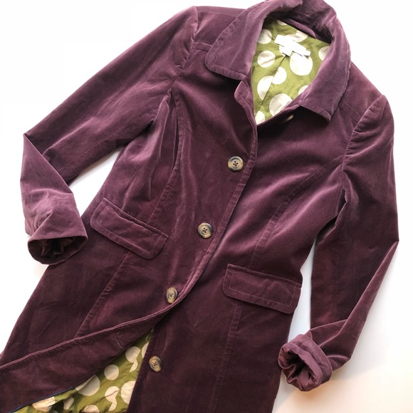 Boden Jackets & Blazers - Boden Velvet Sofia Coat